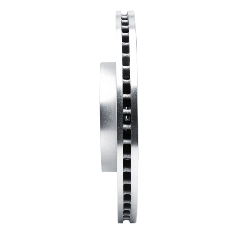 Mazda 3 Brake Rotor (1) - Front Right - R1 Concepts - Drilled & Slotted - Silver - `19-`25